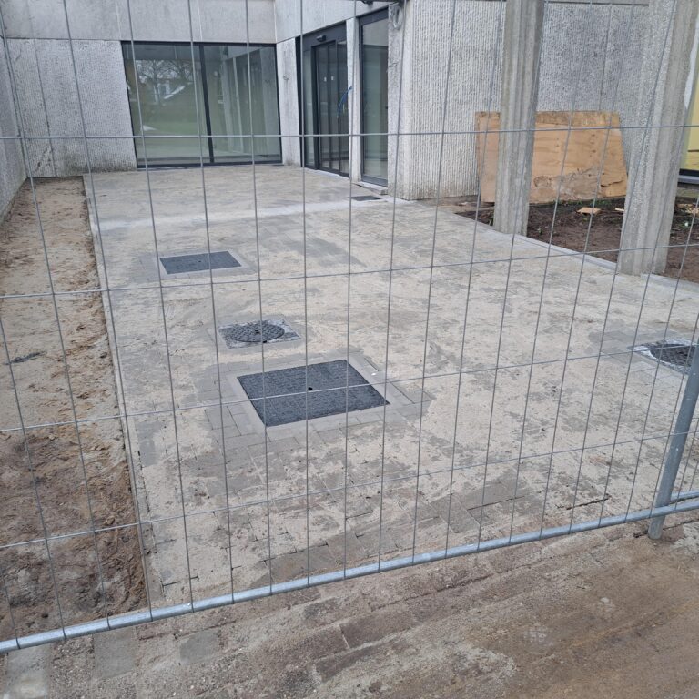 Nieuwe oprit