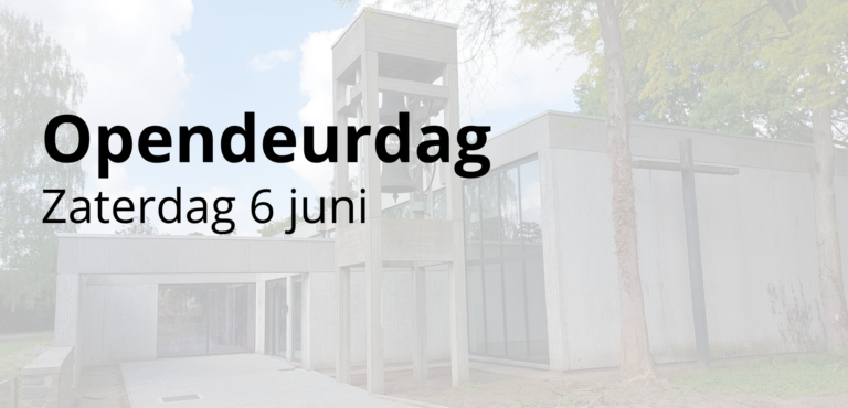 Kom naar de opendeurdag op zaterdag 6 juni